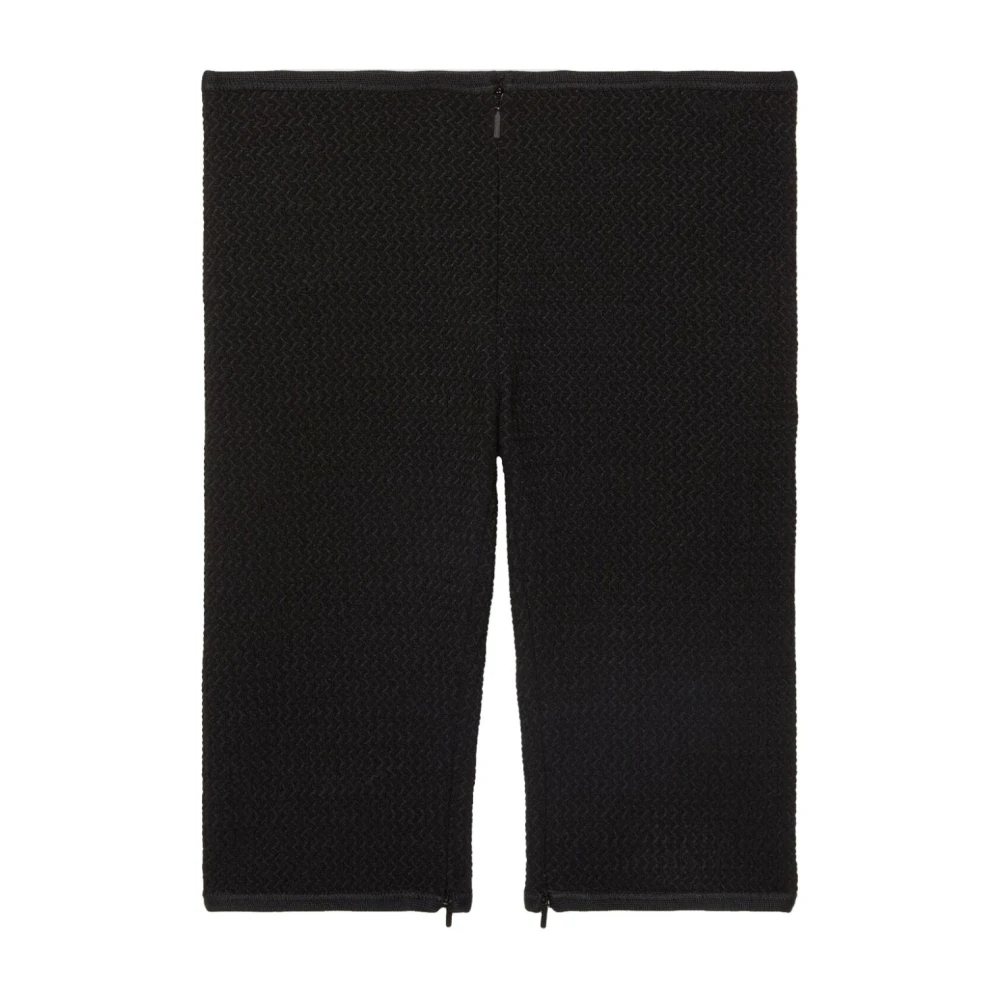 Gucci Cruise Zwarte Shorts met Appliqué Logo Black Dames