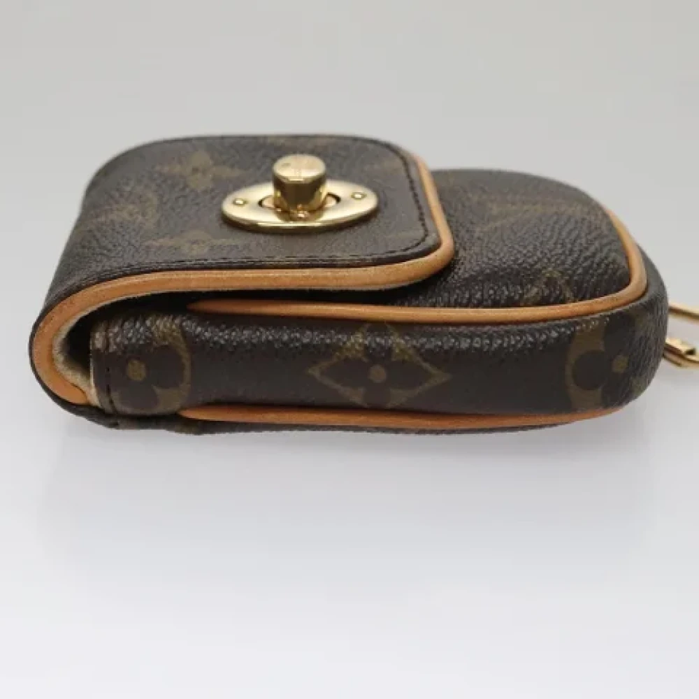 Louis Vuitton Vintage Pre-owned Canvas pouches Brown Dames