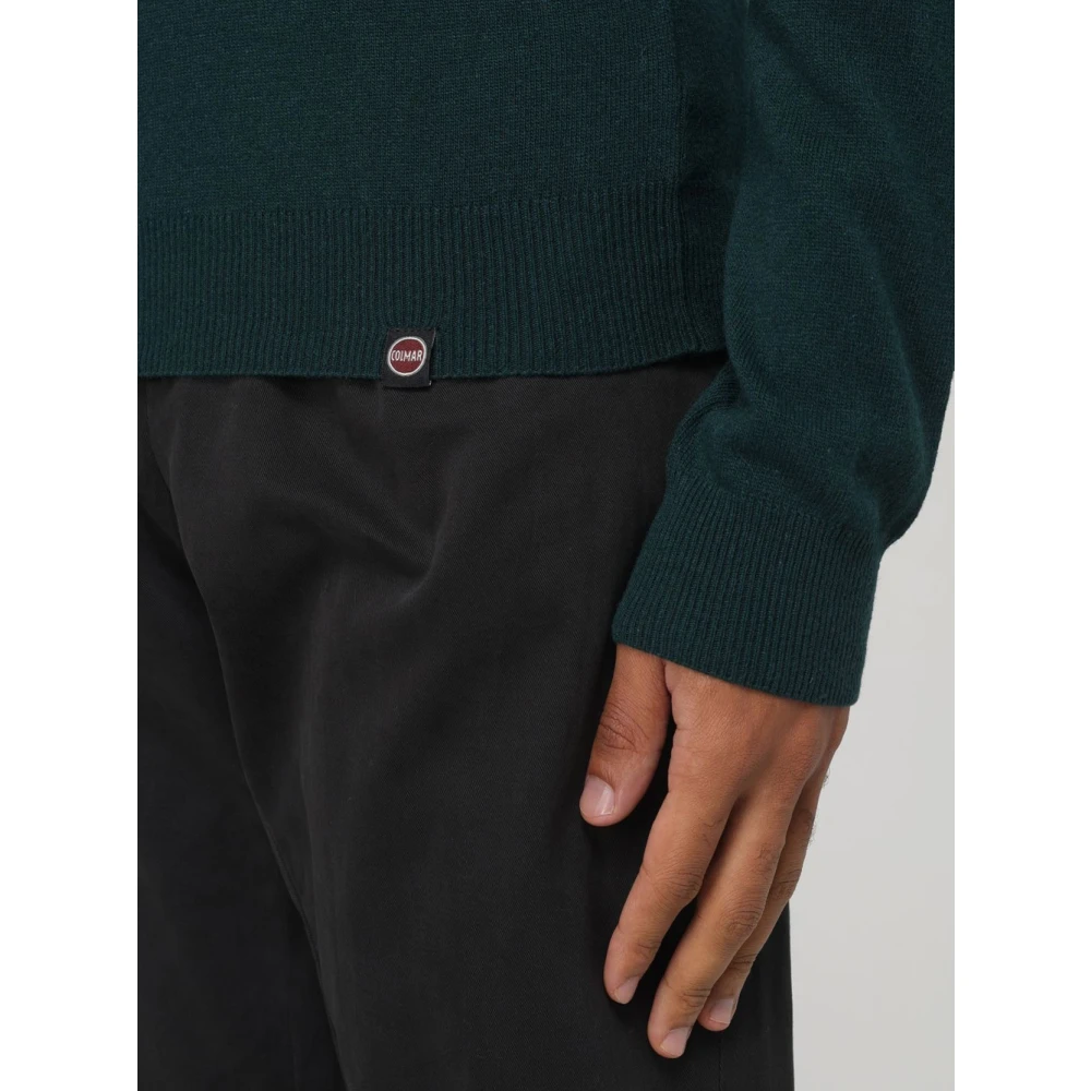 Colmar Blauwe Casual Trui Green Heren