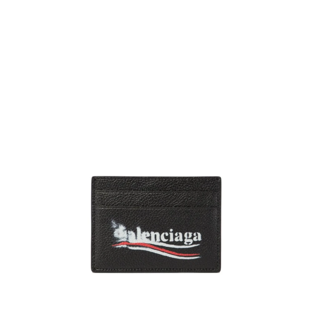 Balenciaga Men's Black Cardholder - Wallets & Cardholders - One Size - Accessories