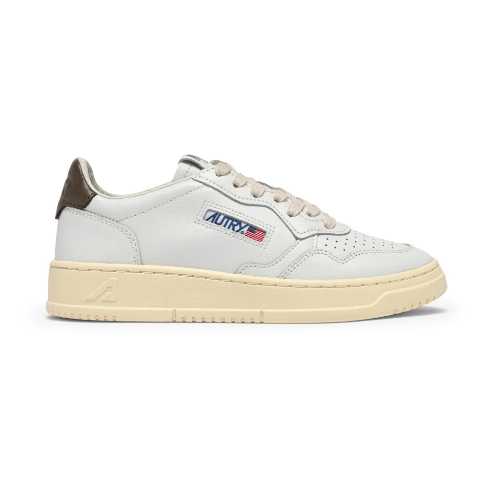 Autry White Sneakers, Male, 8 Uk, Medalist Low