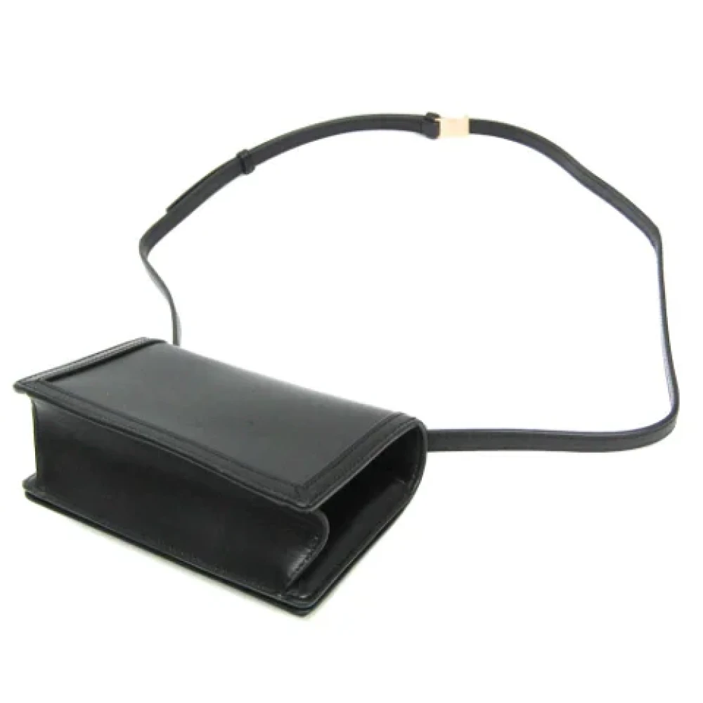 Loewe Pre-owned Leather shoulder-bags Black Dames
