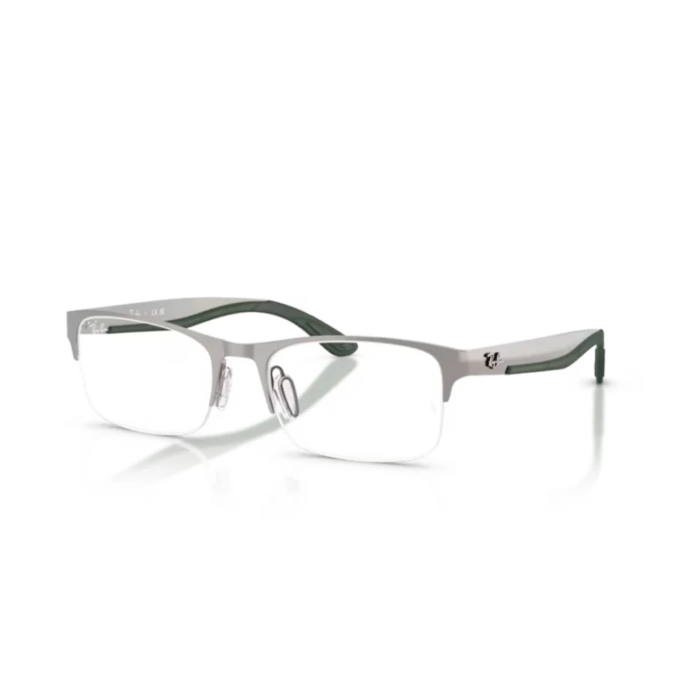 Ray-Ban Unisex Gray Glasses, 56 Mm, Rx7551 Optical Frame