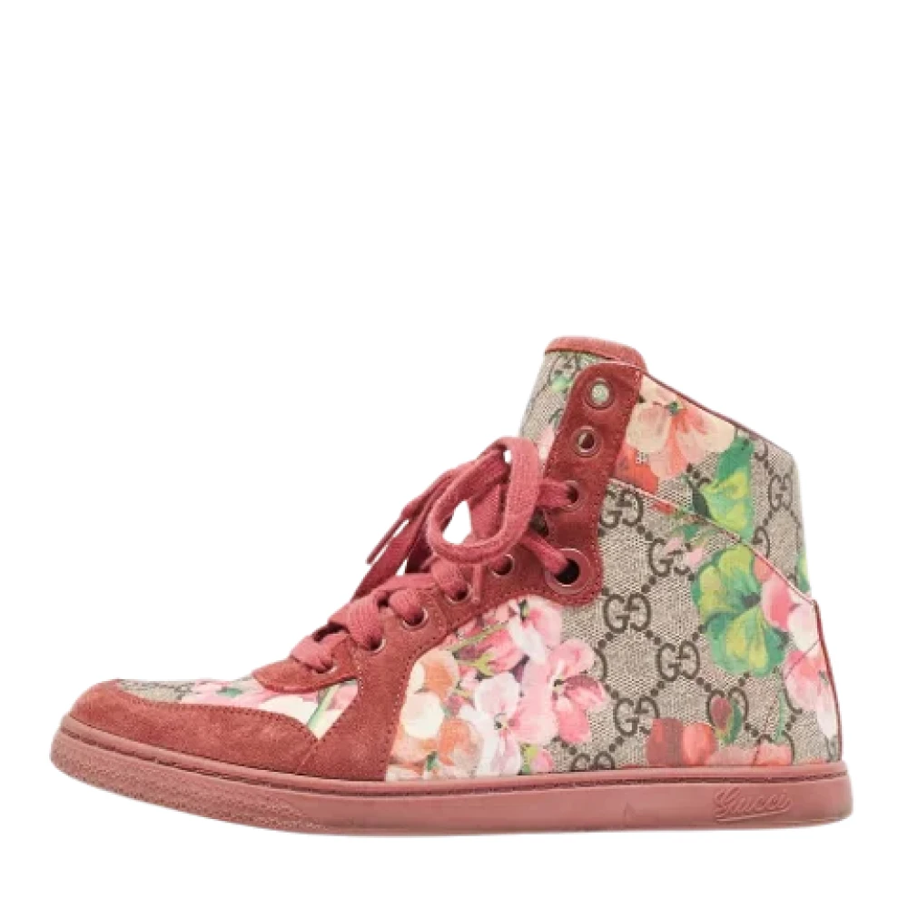 Gucci Vintage Pre-owned Canvas sneakers Multicolor, Dam