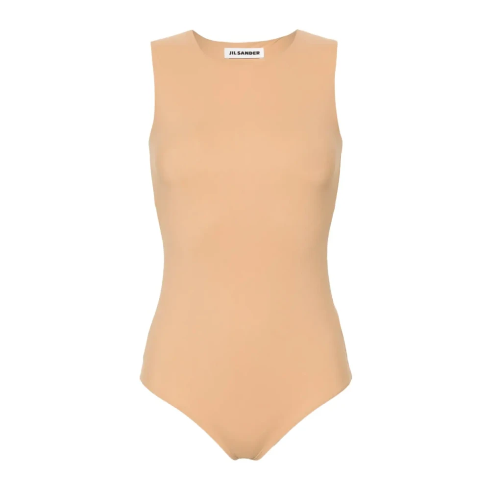 Jil Sander Nude Classic Bodywear Beige Dames