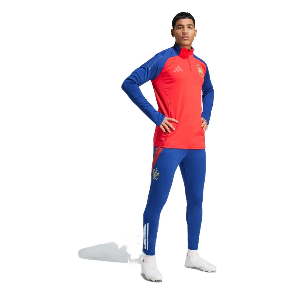 Adidas Fef Lange broek Blue Heren