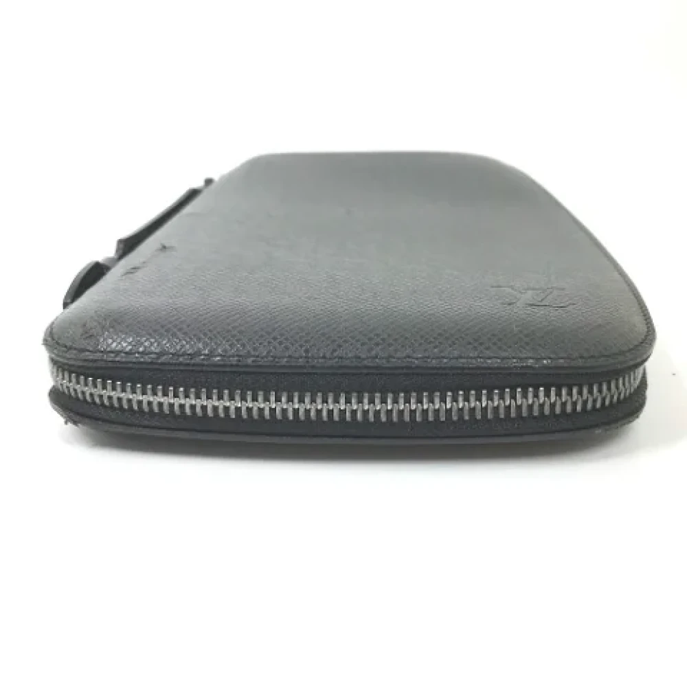 Louis Vuitton Vintage Pre-owned Leather wallets Black Dames