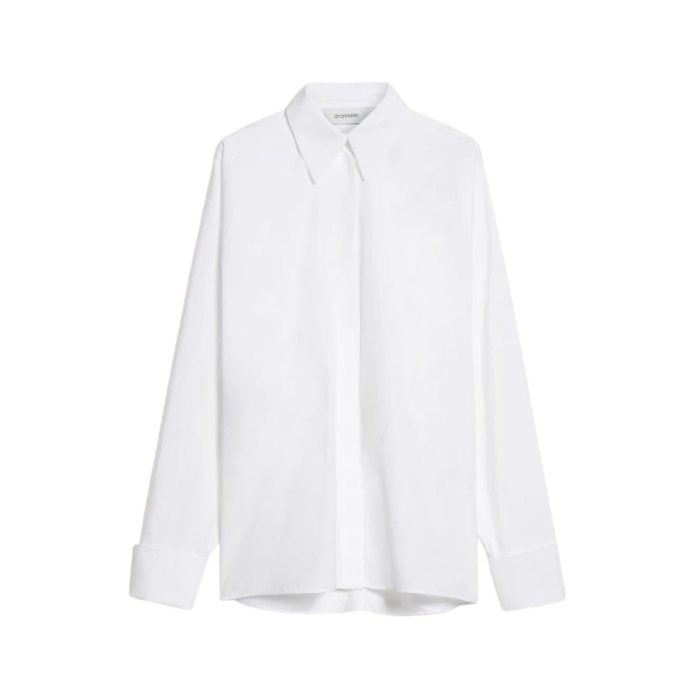 SPORTMAX Stijlvolle jas voor mannen en vrouwen White Dames