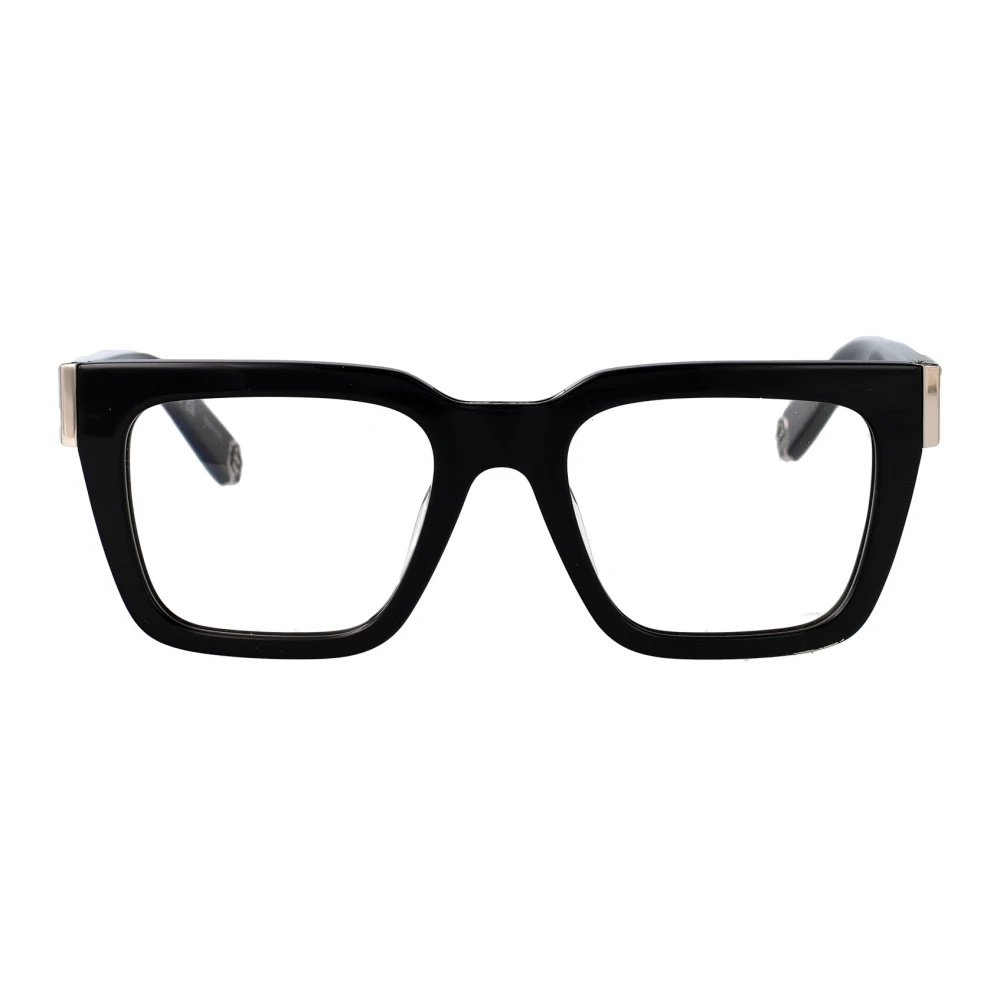 Philipp Plein Stijlvolle Optische Plein Master Bril Black Unisex