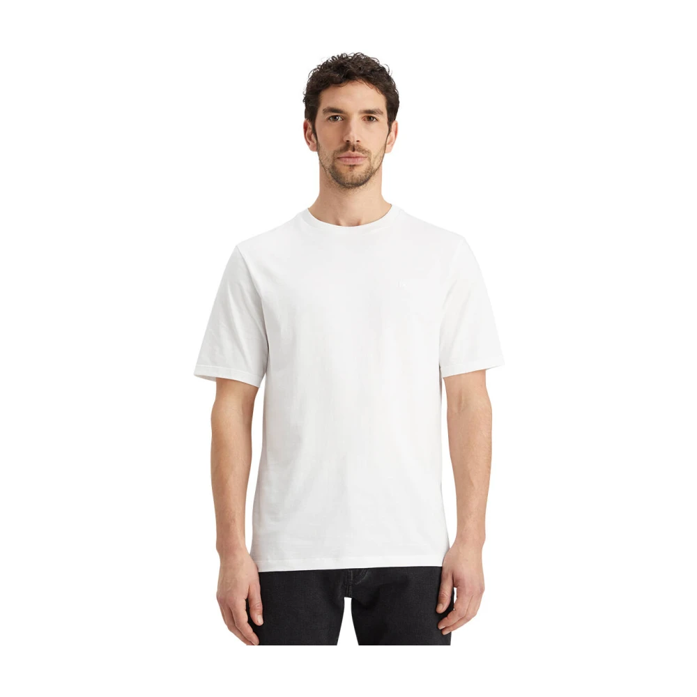 Scotch & Soda Core Logo T-shirt Korte Mouw White Heren