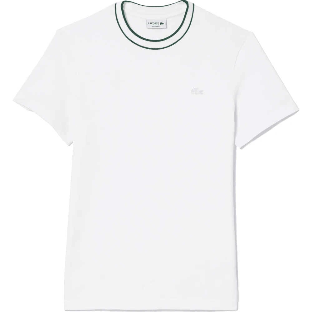 Lacoste Uomo Bianco Top, Xs, New,