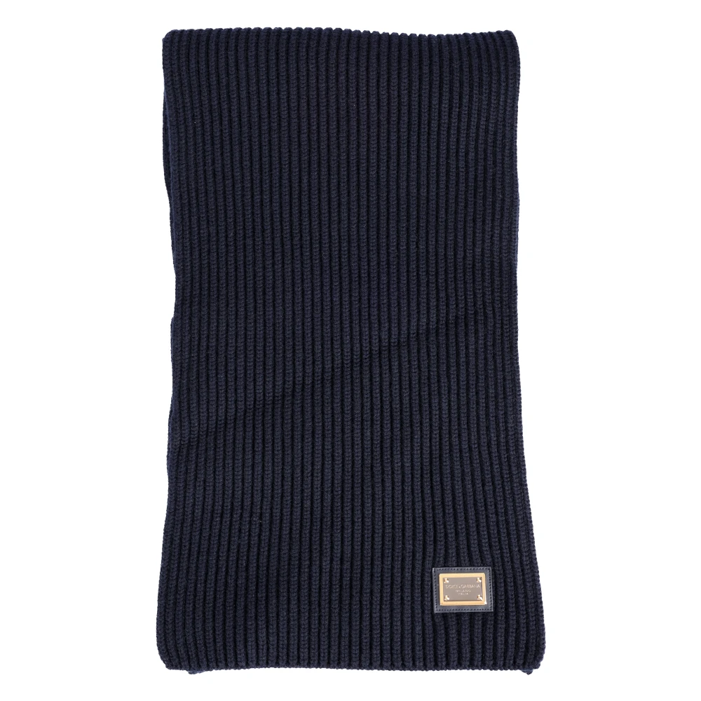 Dolce & Gabbana Men's Blue Winter Scarves