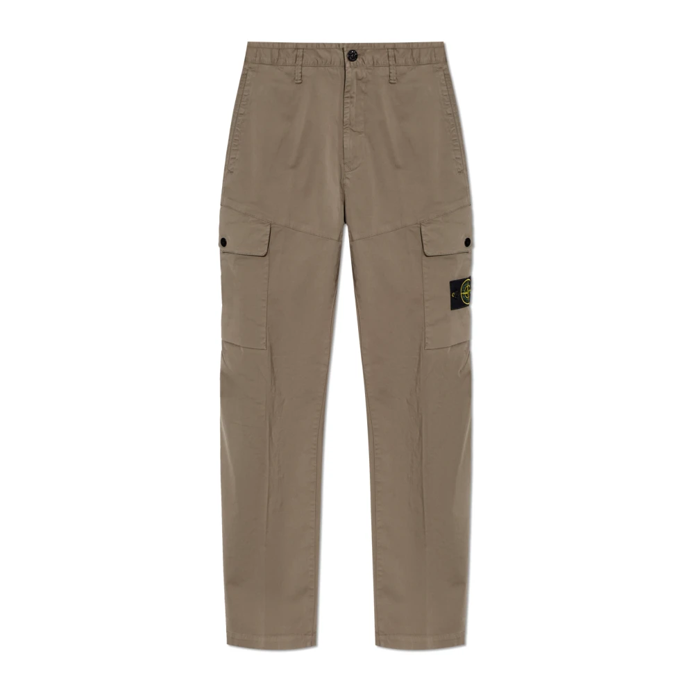 Stone Island Broek met zakken Brown Heren