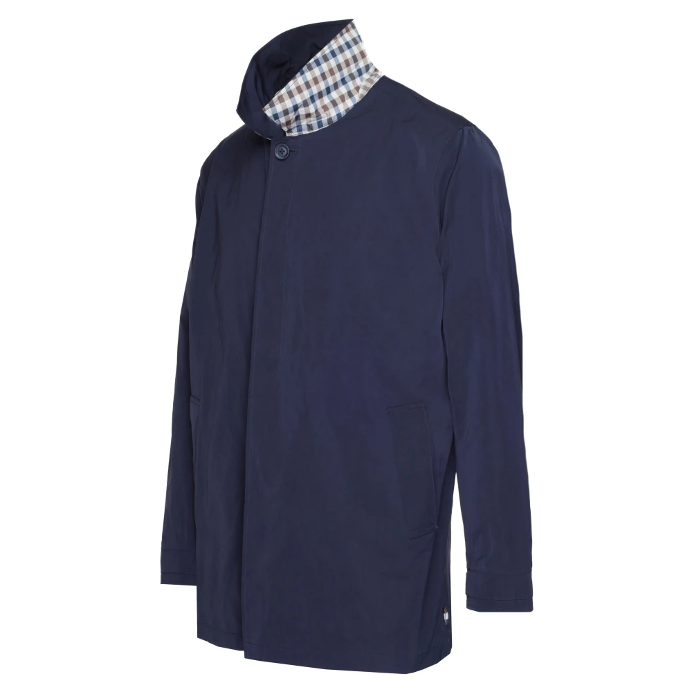 Aquascutum Lente Zomer Heren Parka Blue Heren