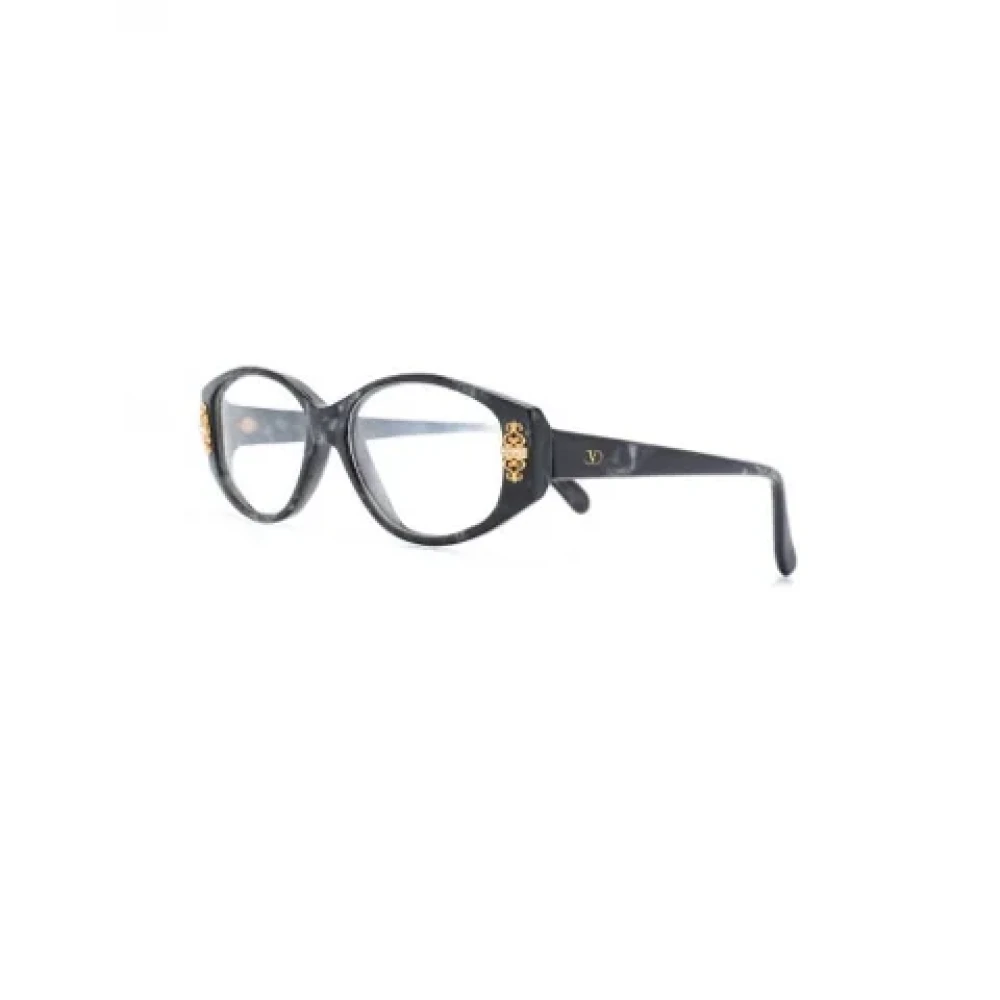 Valentino Vintage Pre-owned Acetate sunglasses Gray Dames