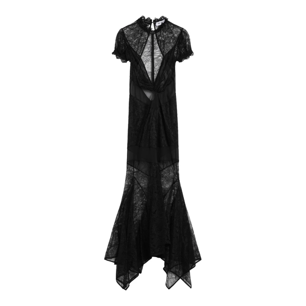 The Attico Midi Dress - Female - Party Dresses - Black - L - Dresses