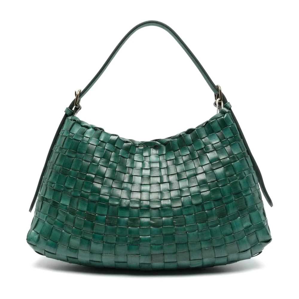 Dragon Diffusion Bosgroene Schoudertas met Magneetsluiting Green Dames