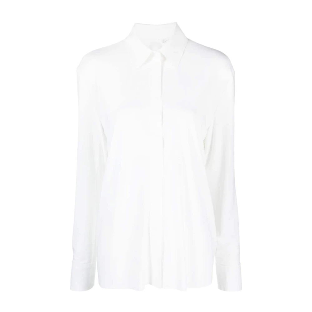 Norma Kamali Stijlvolle NK Shirt Collectie White Dames