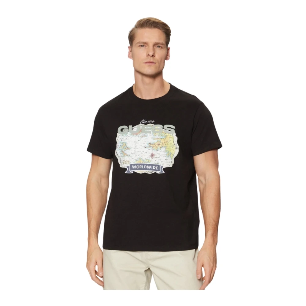 Guess - Tops > T-Shirts - Black - Guess - Modalova