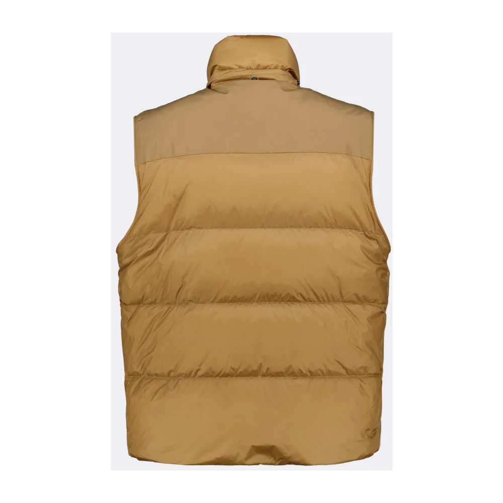 Burberry Afneembare Mouw Winterjas Brown Heren