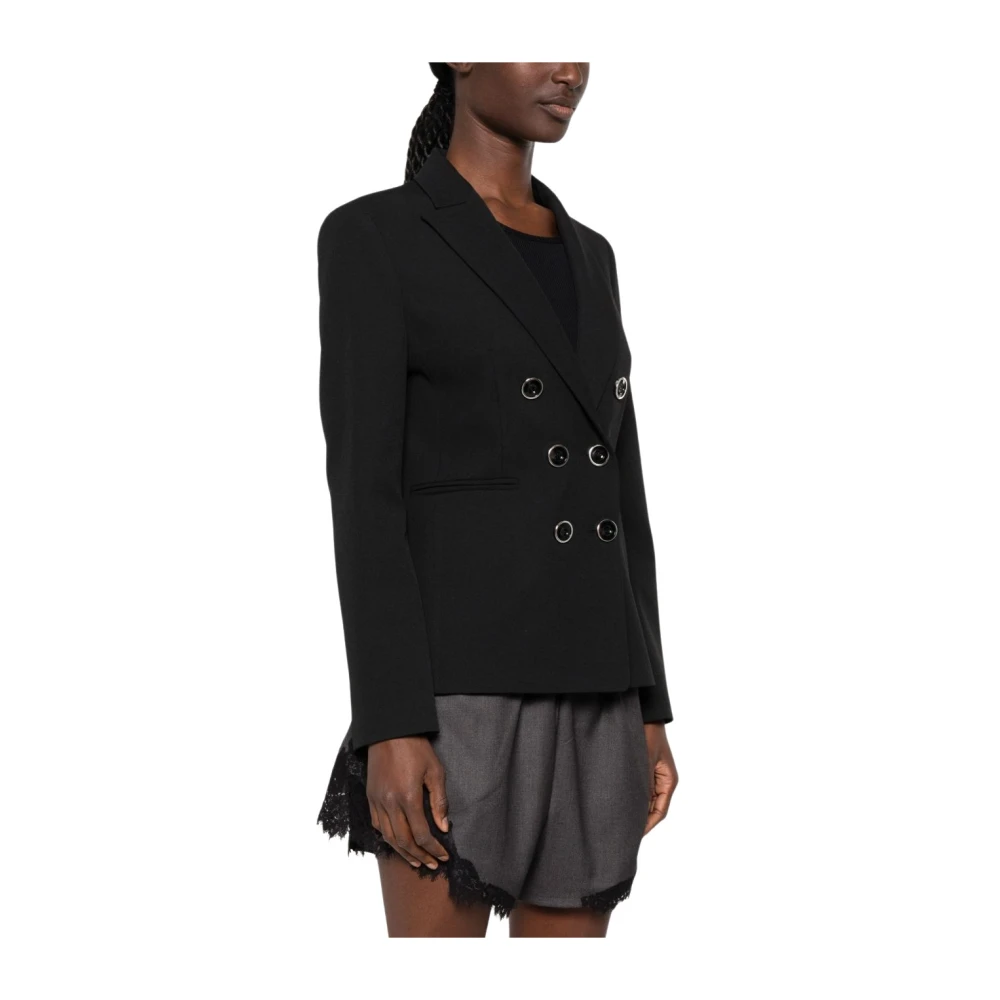 Pinko Black Jackets - Female - Blazers - M - Jackets