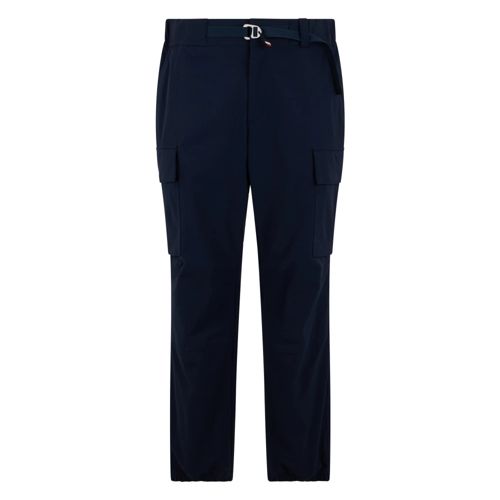 Moncler Mannelijk Blauw Broeken Heren, L, Technische Broeken