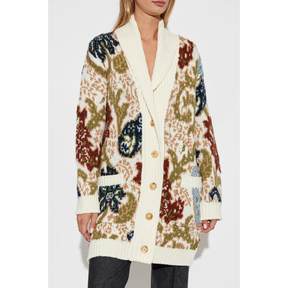 ETRO Gebreide losvallende vest Multicolor Dames