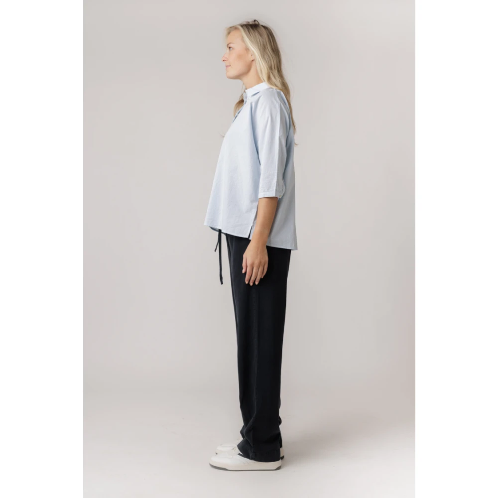 By-Bar BY BAR Norel Chambray Blouse 650 Light Blue Dames