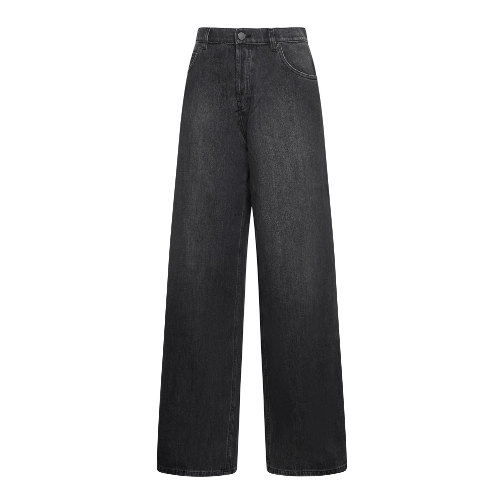 Kaos Icona Zwarte Jeans Black Dames