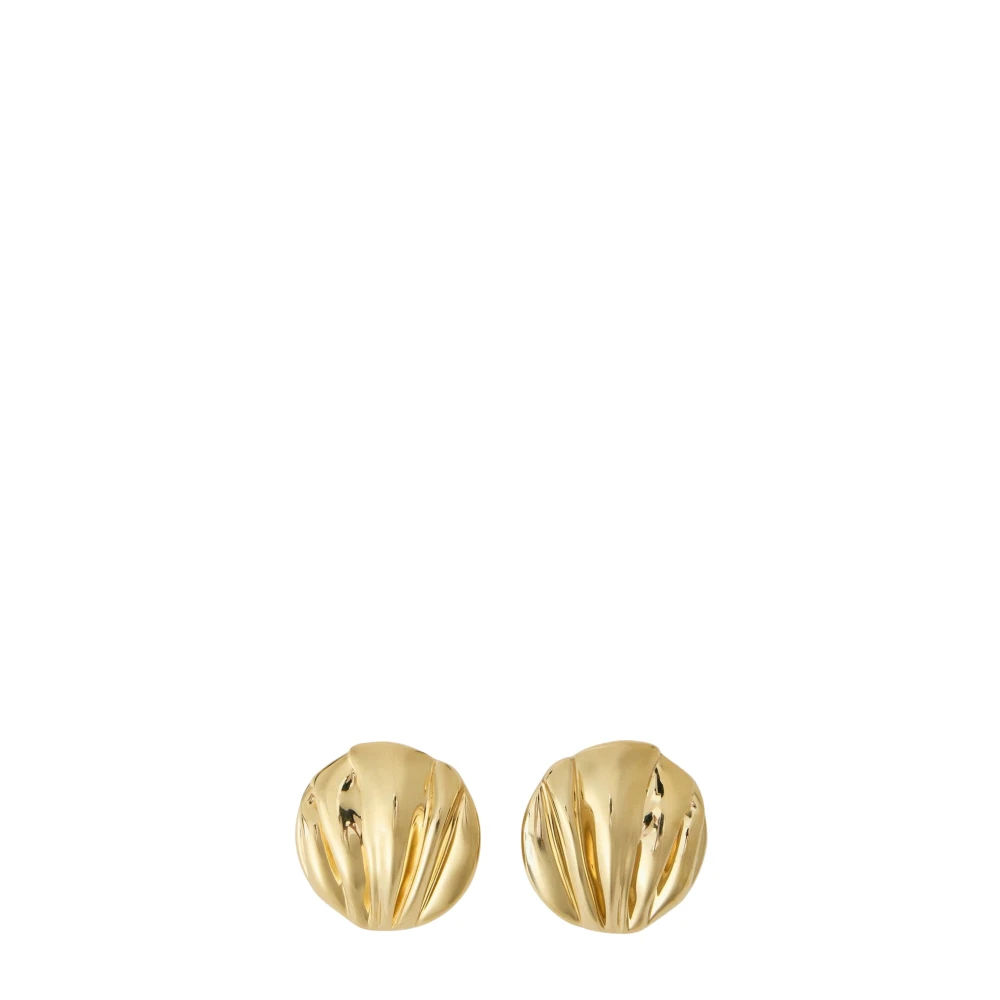 Chloé Women's Yellow Earrings, One Size, Laiton Gold-Tone Earrings