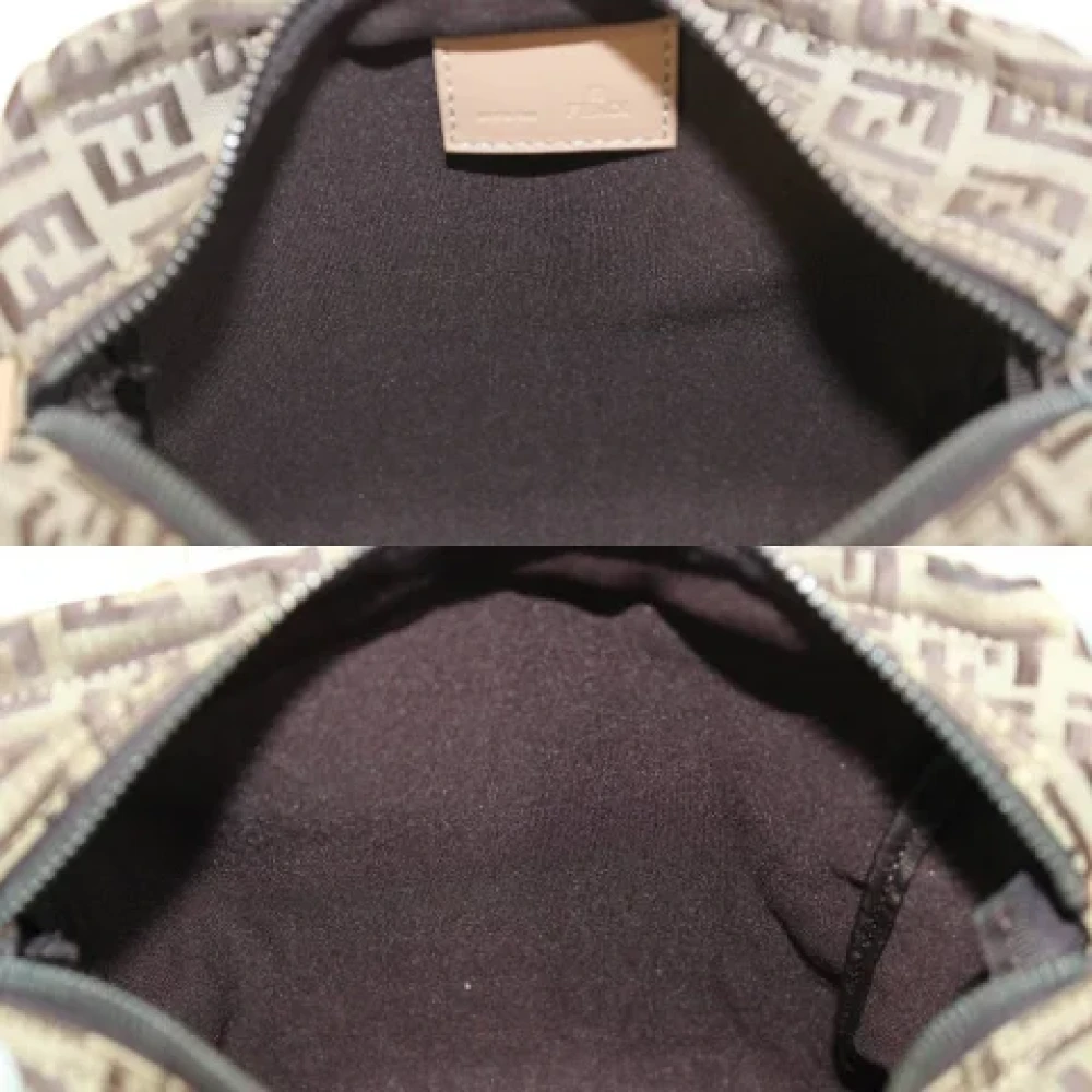 Fendi Vintage Pre-owned Canvas totes Beige Dames
