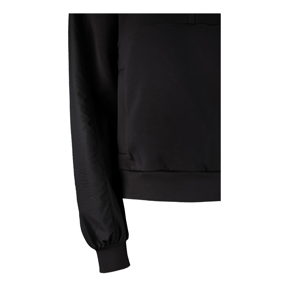 Woolrich Hoodie met rits Black Dames