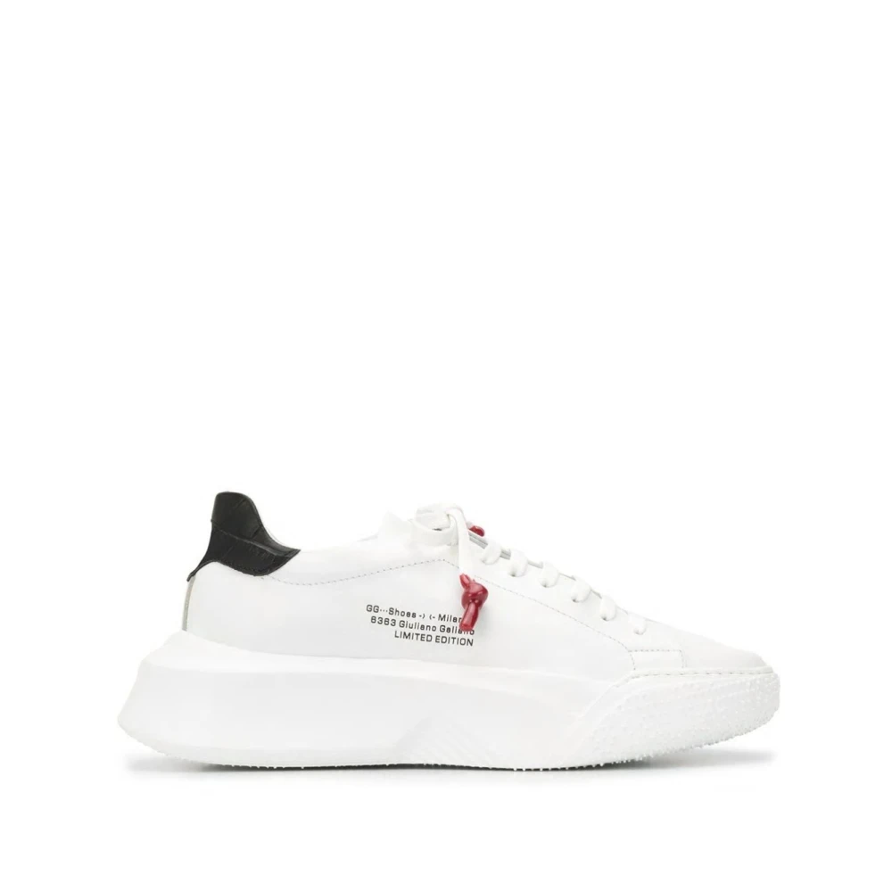 Giuliano Galiano Witte Nemesis Sneakers Heren Schoenen