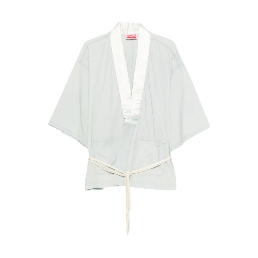 Kenzo Donna Bianco Camicette S, New,