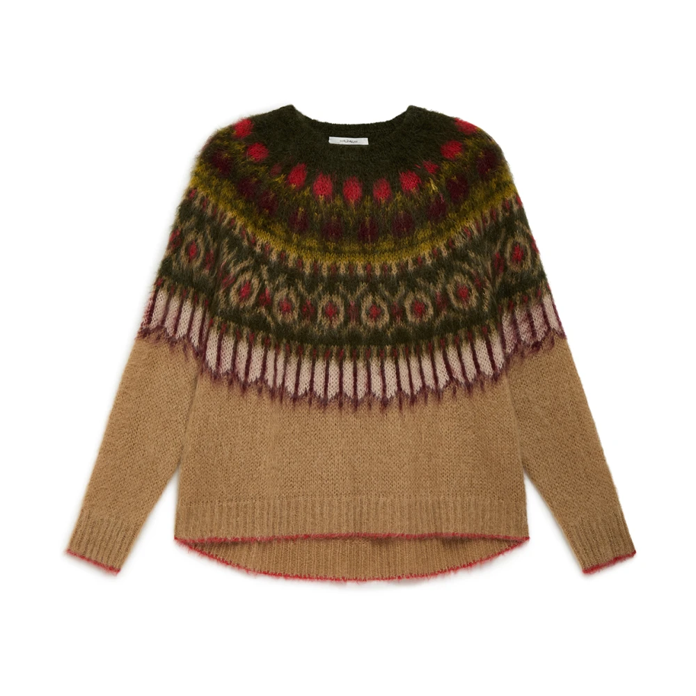 Maliparmi Winter Geborsteld Vest Multicolor Dames