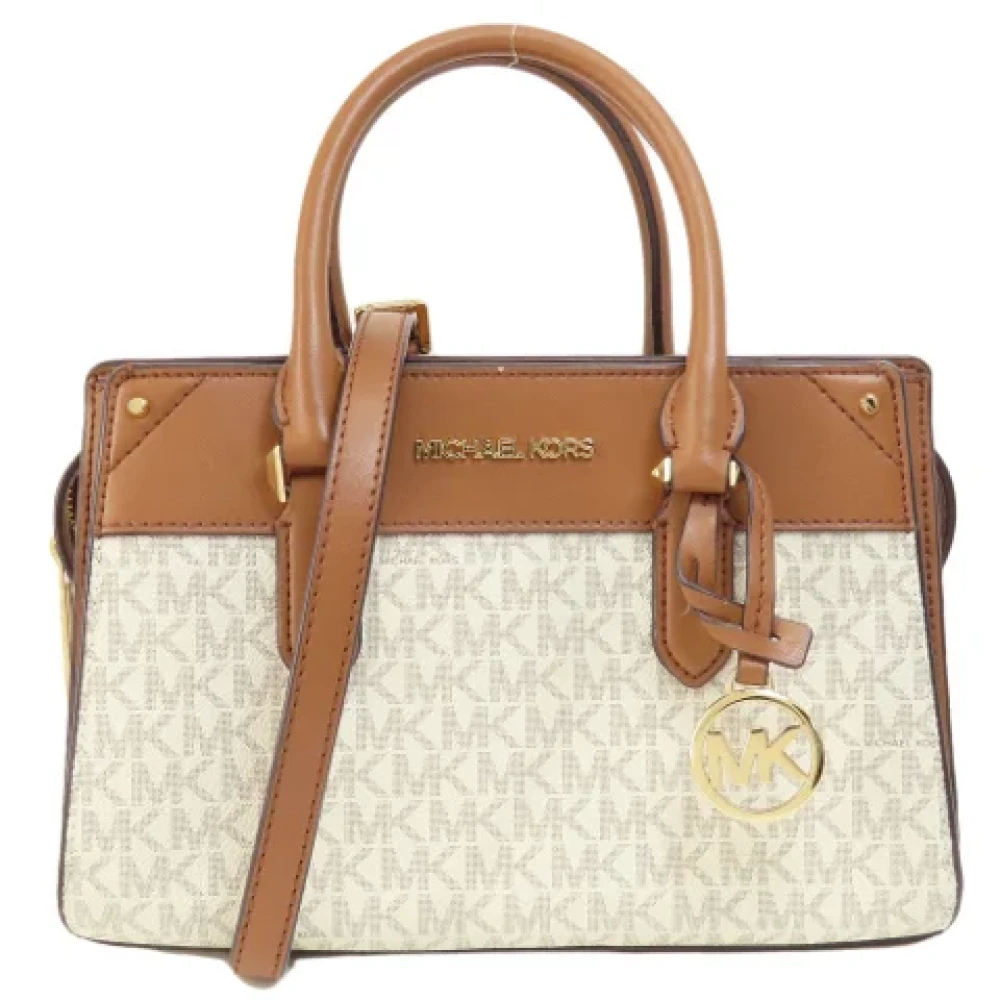 Michael Kors Pre-owned Fabric handbags Beige Dames