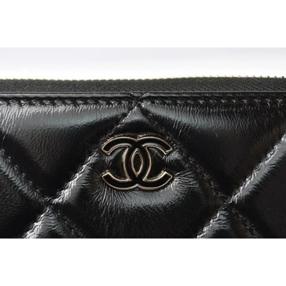 Chanel Vintage Pre-owned Leather chanel-bags Black Dames