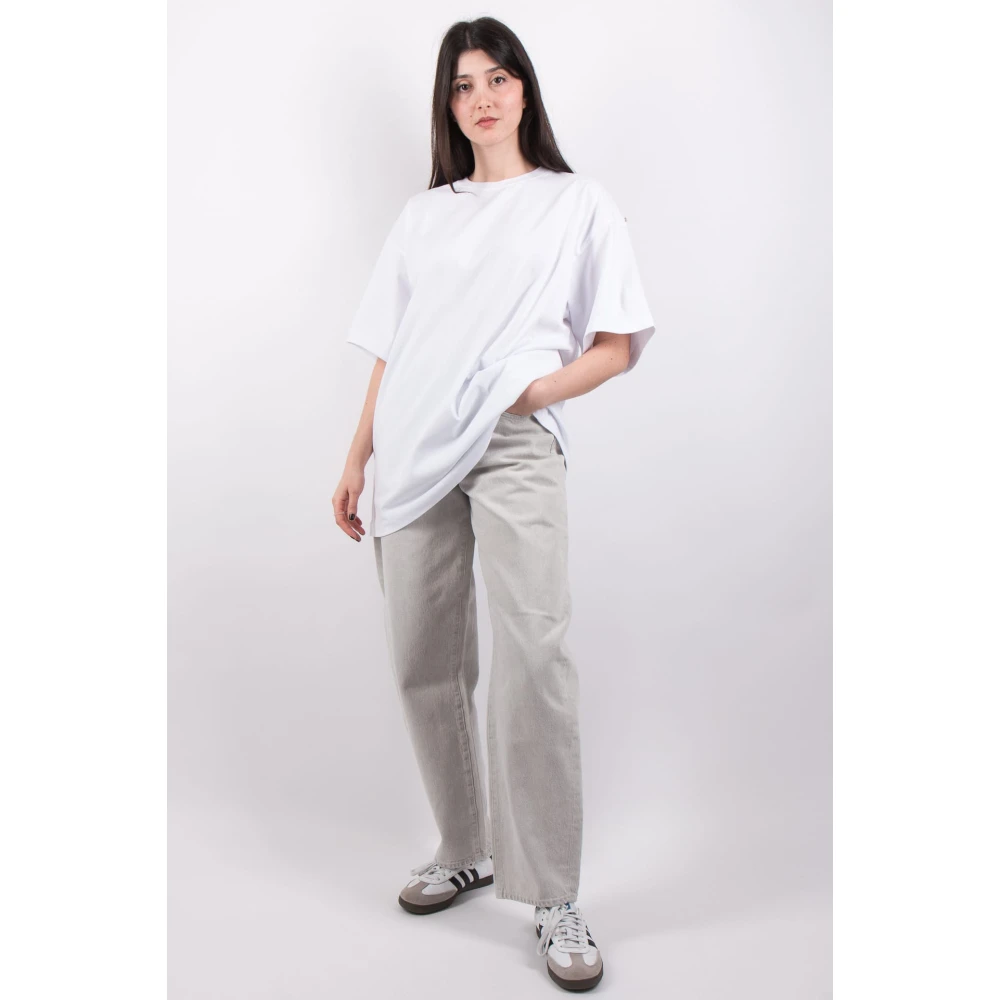 SPORTMAX Blocco Wit T-shirt White Dames