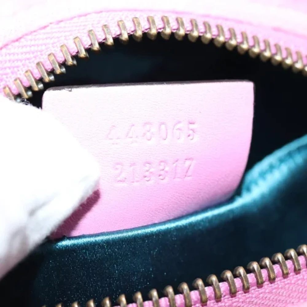 Gucci Vintage Pre-owned Canvas gucci-bags Pink Dames