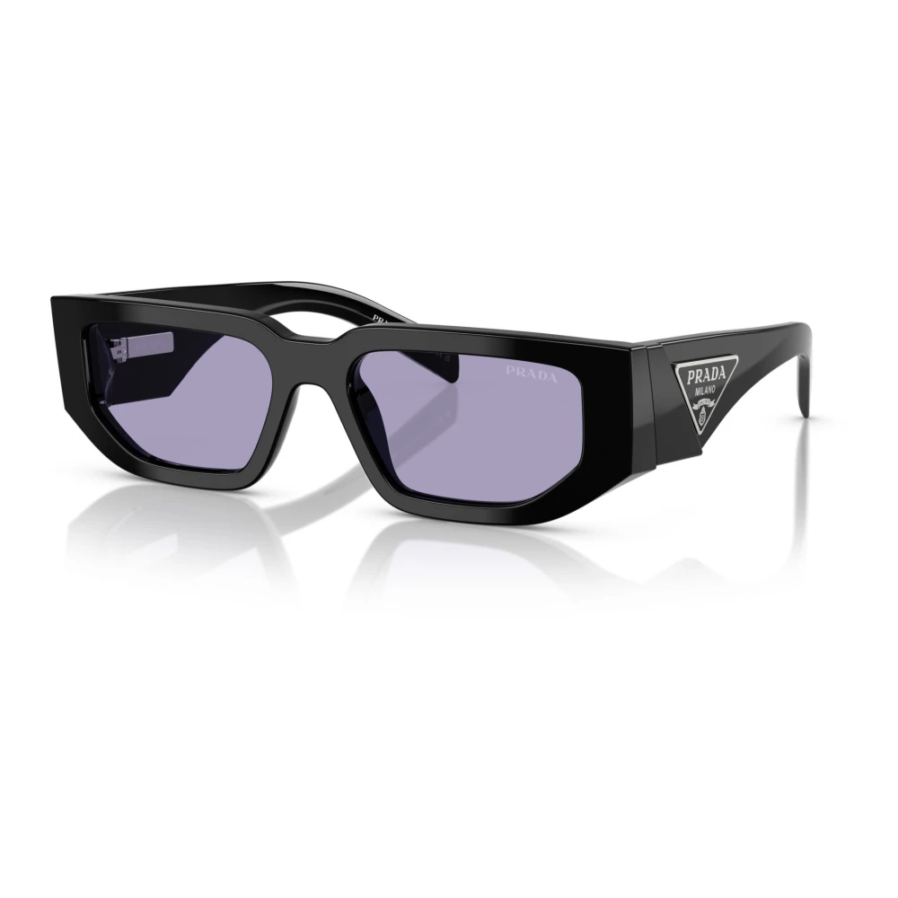 Prada Men's Black Pr 09Zs Sunglasses - Sunglasses - 54 Mm - Accessories