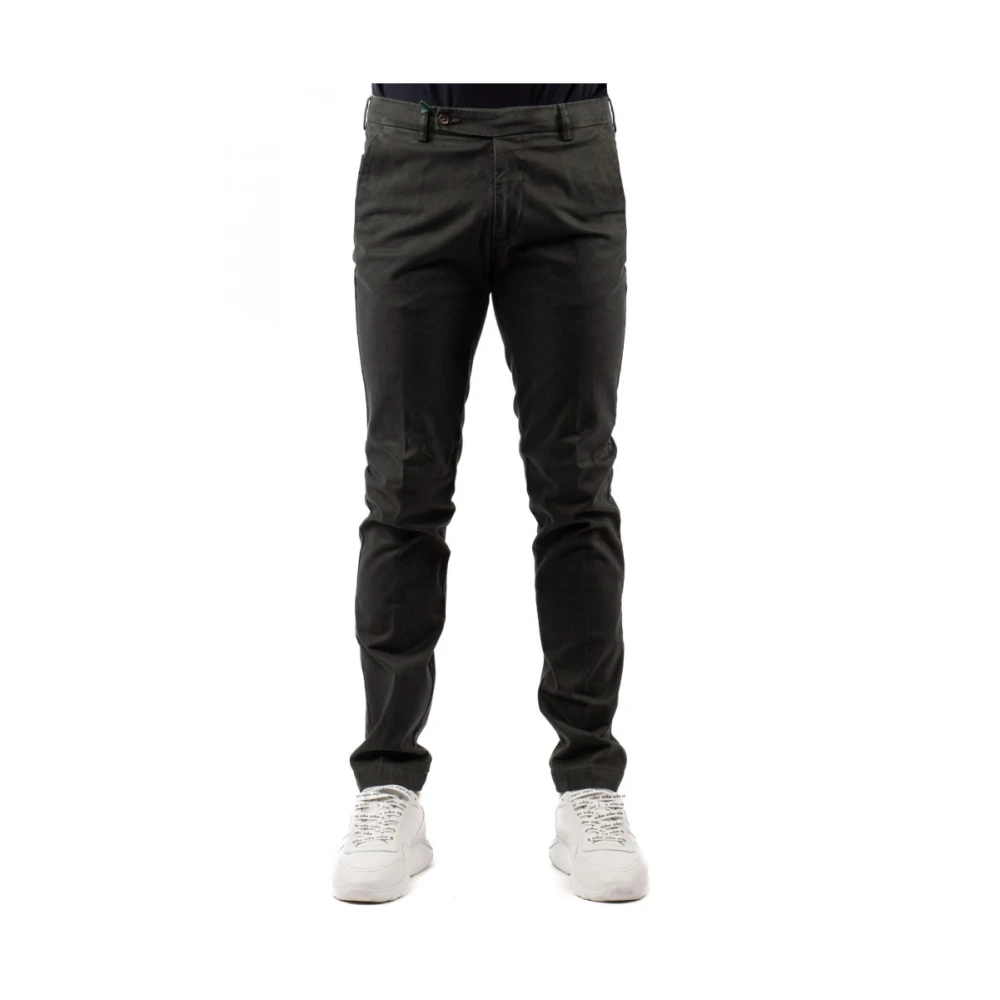 Berwich Herenbroek Klassieke Stijl Green Heren