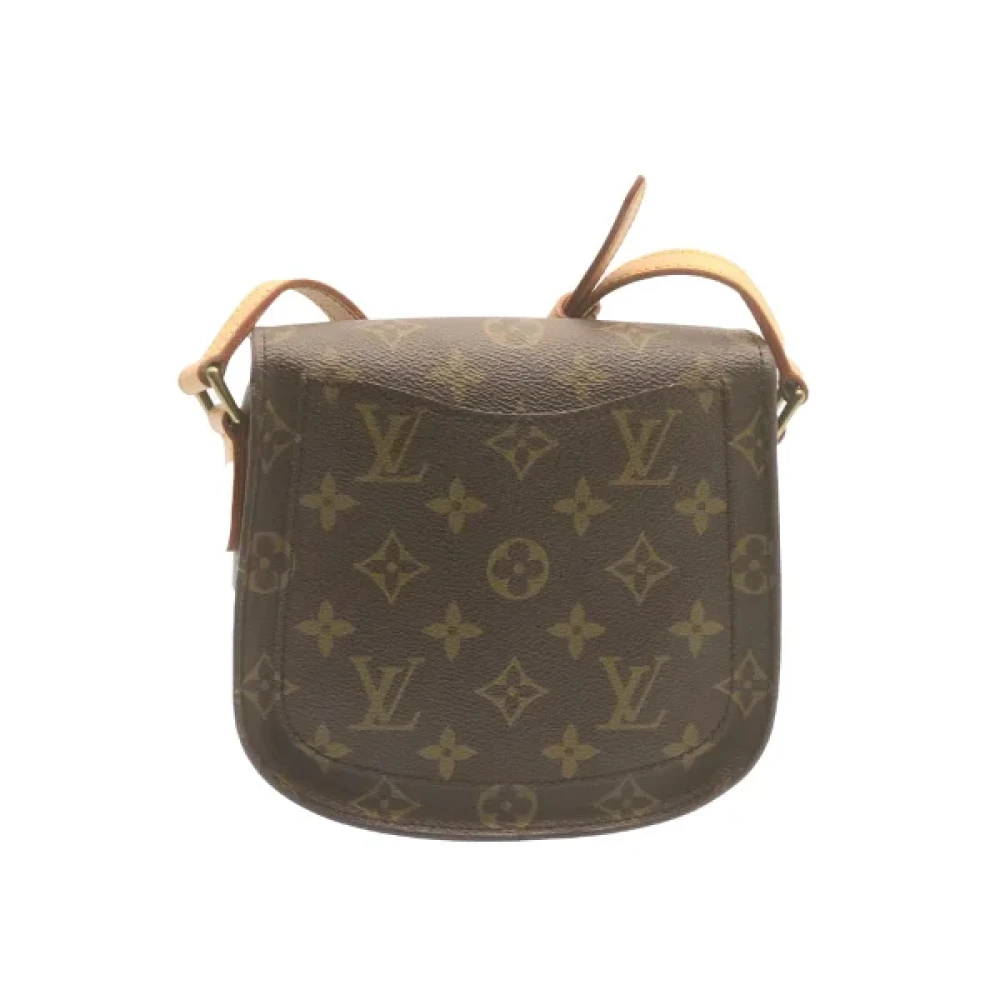 Louis Vuitton Vintage Tweedehands Louis Vuitton Cartouchiere in Monogram Canvas Brown Dames