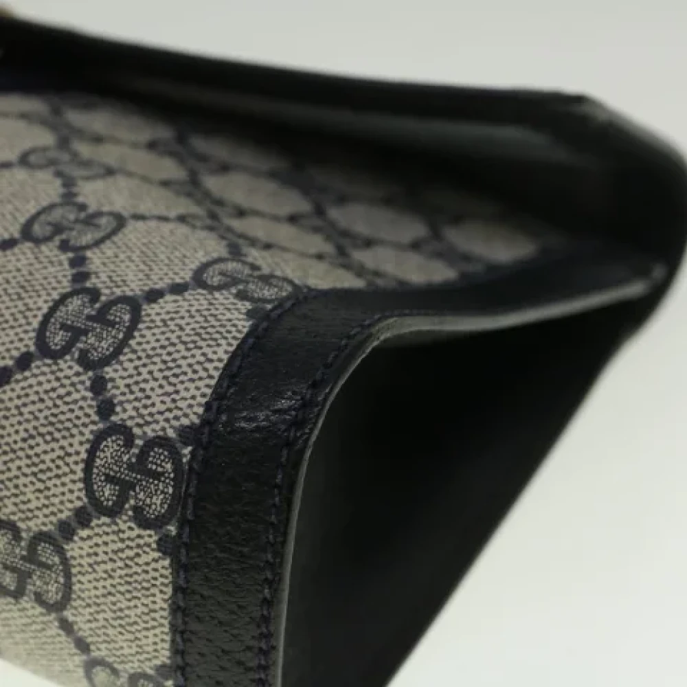 Gucci Vintage Pre-owned Canvas clutches Red Dames