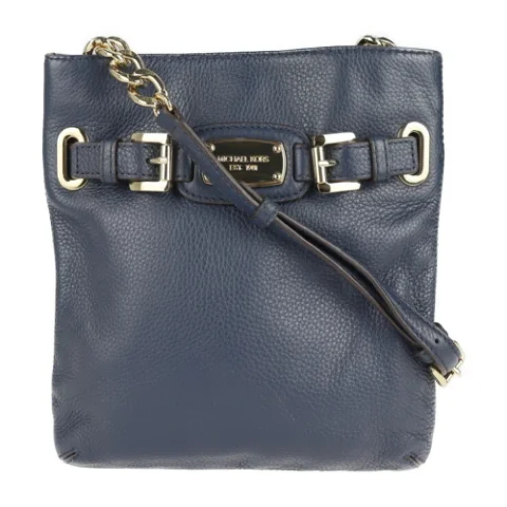 Michael Kors Pre-owned Fabric shoulder-bags Blue Dames
