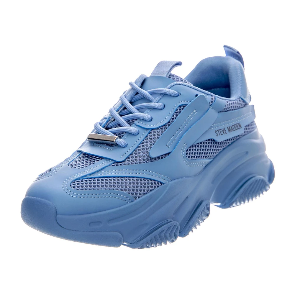 Steve Madden Schoenen met lage schacht en veters Dames Schoenen Blauw