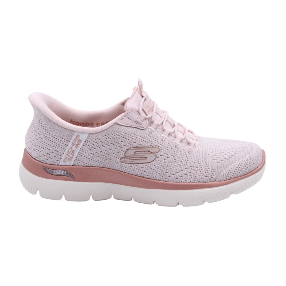 Skechers Women's Pink Sneakers, 6 Uk, Sneaker