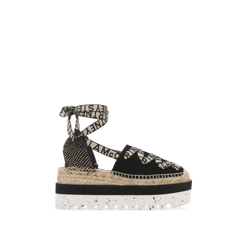 Stella Mccartney Women's Multicolor Wedges, 8 Uk, Gaia Espadrilles Platform Shoes