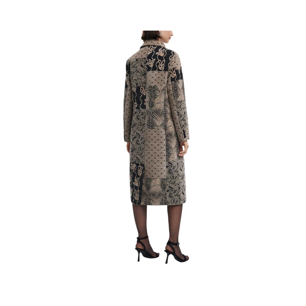 Desigual Herfst Winter Jas & Mantel Collectie Multicolor Dames