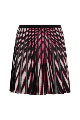 Ray Of Paradise Print Mini Skirt