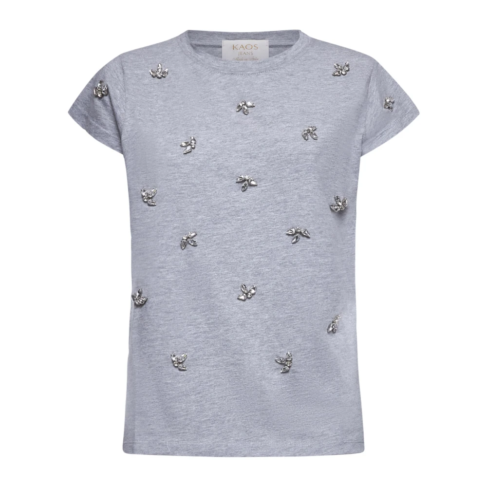 Kaos - Tops > T-Shirts - Gray - Kaos - Modalova